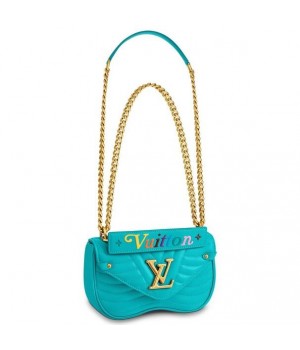 Louis Vuitton Turquoise New Wave Chain Bag PM M51936