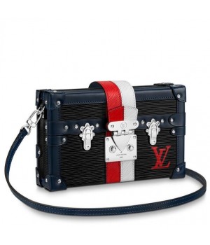 Louis Vuitton Petite Malle Bag Epi Stripes M52108