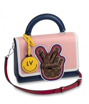 Louis Vuitton Twist MM Handle Bag Epi Monogram M52514
