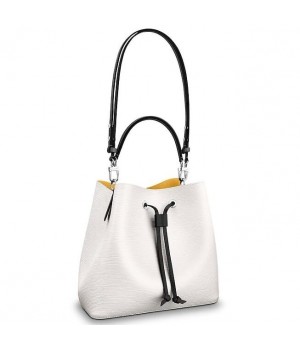Louis Vuitton White Neonoe Bag Epi Leather M53371