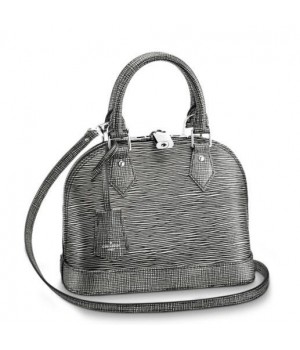 Louis Vuitton Alma BB Bag Epi Platine Leather M54827