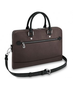 Louis Vuitton Canyon Biefriefcase Utah Leather M54964