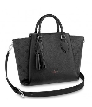 Louis Vuitton Black Haumea Bag Mahina Leather M55029