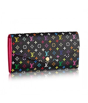 Louis Vuitton M60668 Sarah Wallet Monogram Multicolore Canvas