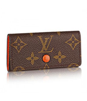 Louis Vuitton M60706 4 Key Holder Monogram Canvas