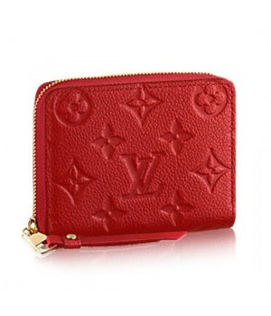 Louis Vuitton M60740 Zippy Coin Purse Monogram Empreinte Leather