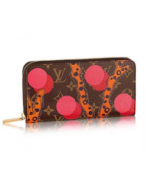 Louis Vuitton M60927 Zippy Illustre Wallet Monogram Canvas