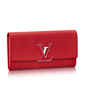 Louis Vuitton M61471 Capucines Wallet Taurillon Leather