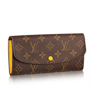Louis Vuitton M61535 Emilie Wallet Monogram Canvas