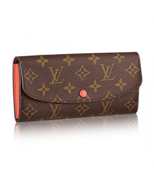 Louis Vuitton M61578 Emilie Wallet Monogram Canvas