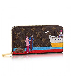 Louis Vuitton M62135 Zippy Wallet Monogram Canvas
