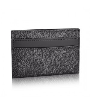 Louis Vuitton M62170 Porte Cartes Double Monogram Eclipse Canvas