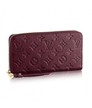 Louis Vuitton M62214 Zippy Wallet Monogram Empreinte Leather