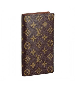 Louis Vuitton M62225 European Checkbook And Card Holder Monogram Canvas