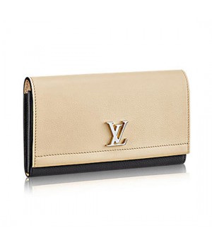 Louis Vuitton M62328 Lockme II Wallet Taurillon Leather