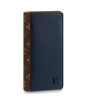 Louis Vuitton Brazza Wallet Epi Patchwork M62911