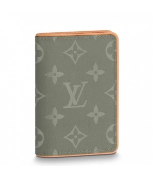 Louis Vuitton Pocket Organizer Monogram Titanium M63233