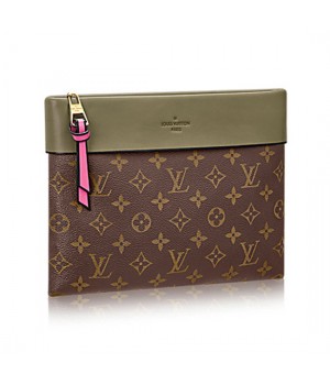 Louis Vuitton M64034 Pochette Tuileries Monogram Coated Canvas
