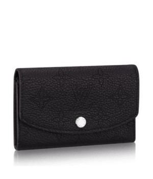 Louis Vuitton Anae Coin Purse Mahina Leather M64049