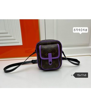 Louis Vuitton Bags Men LV Messenger bag M69404 15X17X8cm XMY 2colour