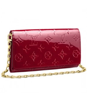 Louis Vuitton M90091 Chain Wallet Monogram Vernis