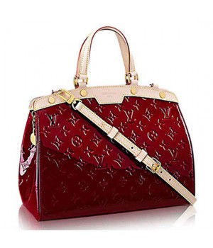 Louis Vuitton M90233 Brea MM Tote Bag Monogram Vernis