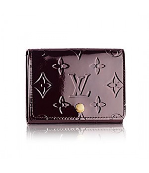 Louis Vuitton M91409 Business Card Holder Monogram Vernis