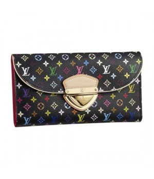 Louis Vuitton M93738 Eugenie Wallet Monogram Multicolore Canvas