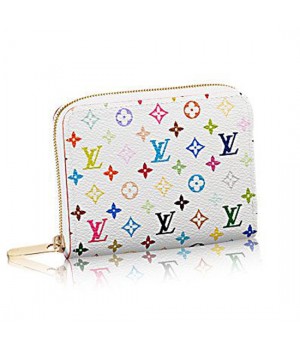 Louis Vuitton M93741 Zippy Coin Purse Monogram Multicolore Canvas