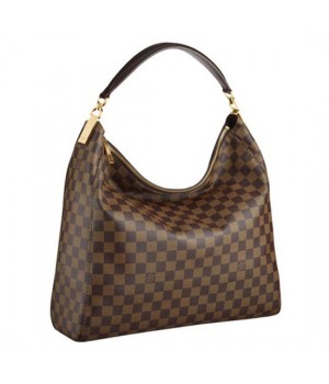 Louis Vuitton N41185 Portobello GM Hobo Bag Damier Ebene Canvas