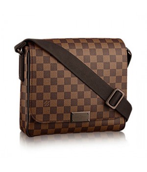 Louis Vuitton N41213 District PM Messenger Bag Damier Ebene Canvas