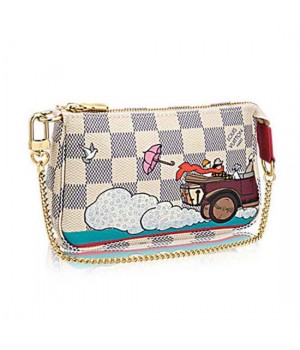 Louis Vuitton N41463 Mini Pochette Accessoires Evasion Damier Azur Canvas