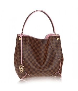 Louis Vuitton N41556 Caissa Hobo Bag Damier Ebene Canvas
