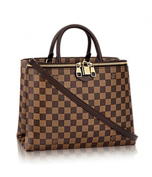 Louis Vuitton N41582 Brompton Tote Bag Damier Ebene Canvas