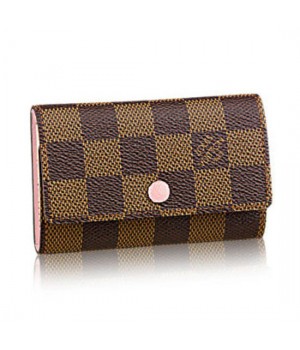 Louis Vuitton N41624 6 Key Holder Damier Ebene Canvas