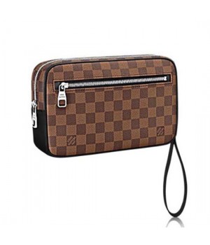 Louis Vuitton N41663 Kasai Clutch Damier Ebene Canvas