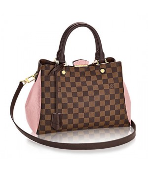 Louis Vuitton N41674 Brittany Tote Bag Damier Ebene Canvas
