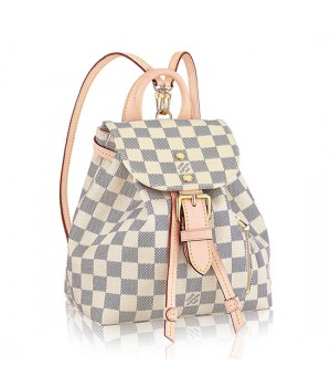 Louis Vuitton N44026 Sperone BB Backpack Damier Azur Canvas