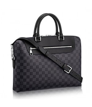 Louis Vuitton N48260 Porte-Documents Jour Briefcase Damier Graphite Canvas