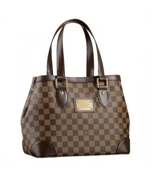 Louis Vuitton N51205 Hampstead PM Shoulder Bag Damier Ebene Canvas