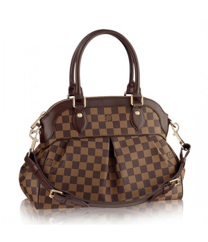 Louis Vuitton N51997 Trevi PM Tote Bag Damier Ebene Canvas