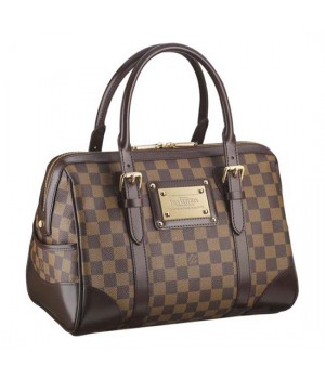 Louis Vuitton N52000 Berkeley Tote Bag Damier Ebene Canvas