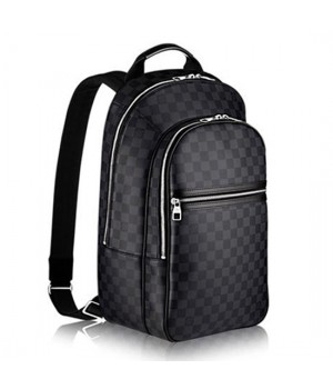 Louis Vuitton N58024 Michael Backpack Damier Graphite Canvas