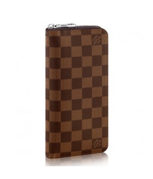 Louis Vuitton Zippy Wallet Vertical Damier Ebene N61207