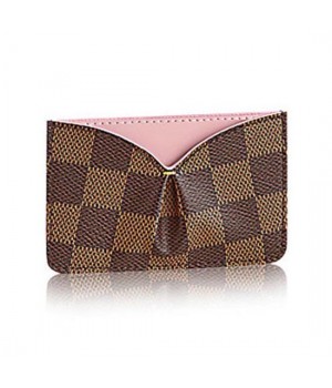 Louis Vuitton N61222 Caissa Card Holder Monogram Canvas