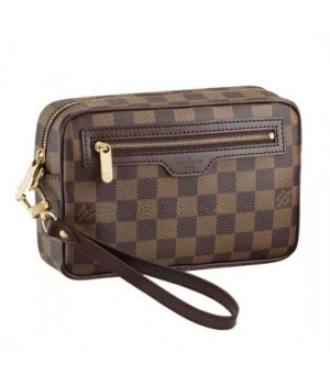 Louis Vuitton N61739 Macao Clutch Damier Ebene Canvas
