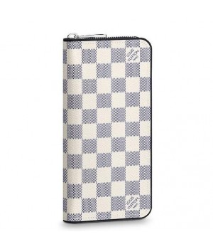 Louis Vuitton Zippy Wallet Vertical Damier Coastline N62632