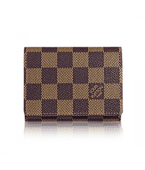 Louis Vuitton N62920 Business Card Holder Damier Ebene Canvas