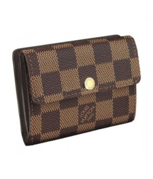 Louis Vuitton N62925 Ludlow Wallet Damier Ebene Canvas