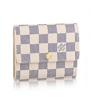 Louis Vuitton N63241 Anais Wallet Damier Azur Canvas